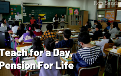 Teach For A Day, Pension For Life