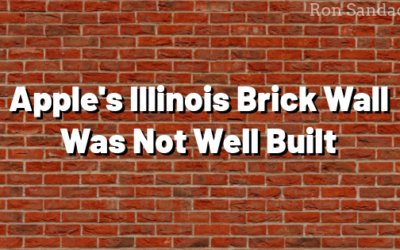 Apple’s Illinois Brick Wall Was Not Well Built